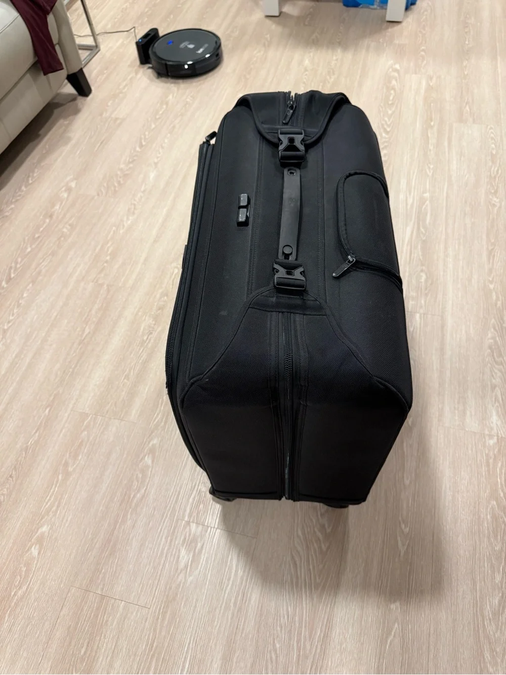 Victorinox Black Rolling Laptop Case with Telescopic Handle